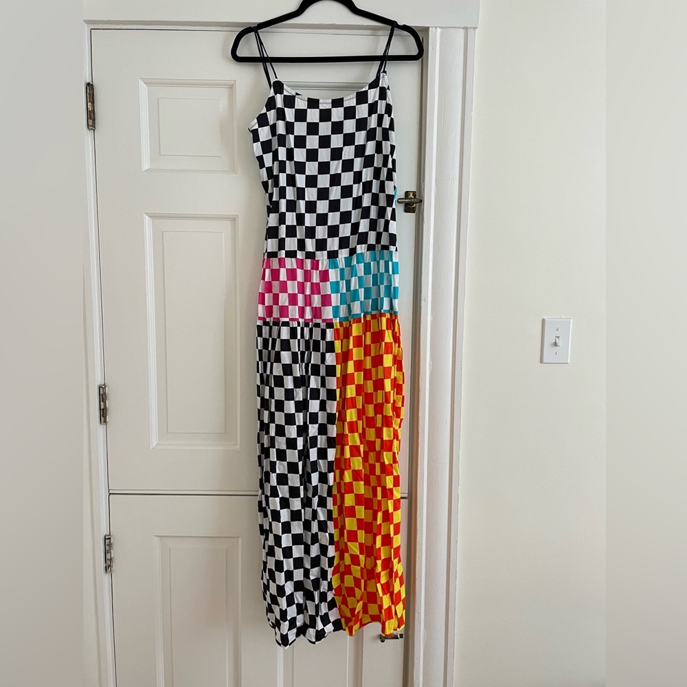 Bruce Glen Cotton Tiered Maxi, Size M